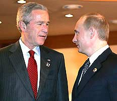 Самое сложное Путин и Буш отложили «на потом»