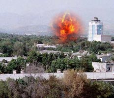 У дворца президента Таджикистана прогремел взрыв