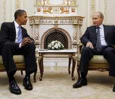 Встреча Владимира Путина и Барака Обамы продолжалась более двух часов