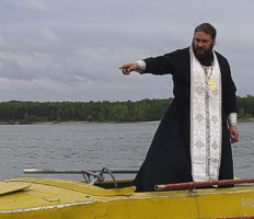 Корабль-церковь вернулся в Новосибирск